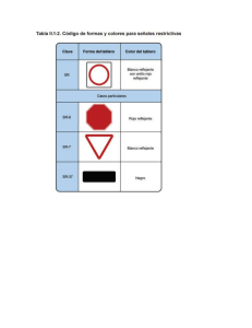 SEÑALES VERTICALES PARA RECORTAR