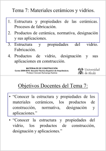 Tema 7 (Ceramica) Materiales ETSA