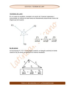 TEOREMA DE LAMY