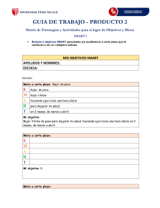 2° MATRIZ OBJETIVOS SMART