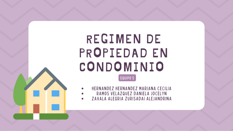 Regimen De Propiedad En Condominio 3418