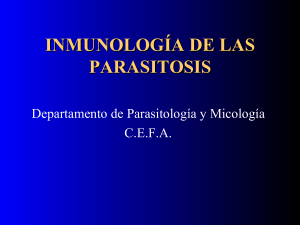 Inmunologia de los Parasitos