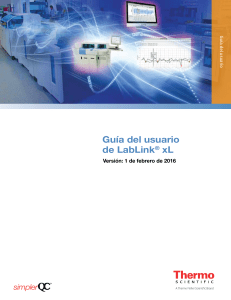 LabLink xL User Guide Spanish ES