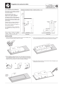 fregadero de vidrio  installation sheet-1