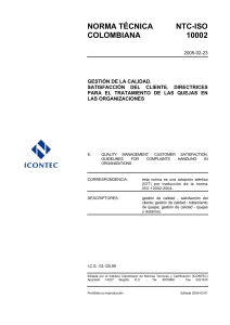 NTC-ISO10002