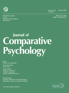 Comparative Psychology ( PDFDrive )