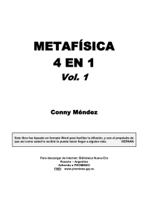 metafisica 4 en 1 vol 01