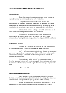 UTN. 1.1.CORRIENTES DE CORTOCIRCUITO (1)