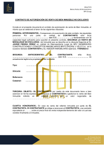 Contrato No Exclusividad Marzo 2022