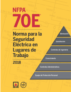NFPA-70E-Norma para la seguridad eléctrica en lugares de trabajo
