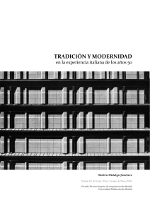 Tradición y Modernidad - Arquitectura moderna Italiana en los años 50
