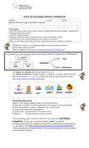 Sexto-Básico participios irregulares