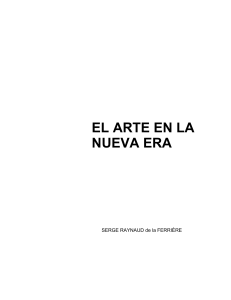 EL ARTE EN LA NUEVA ERA