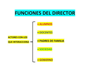 FUCIONES DEL DIRECTOR