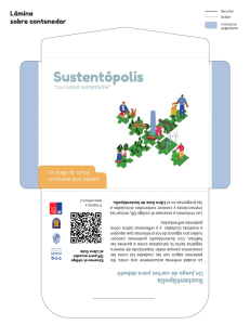 Cartas Juego Sustentópolis