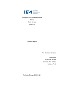 Copy of Informe de Laboratorio Ley De Hooke - Cornieles, Contreras, Falcone