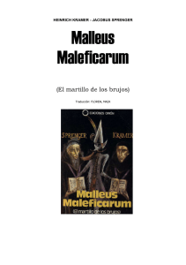 maleus maleficarum