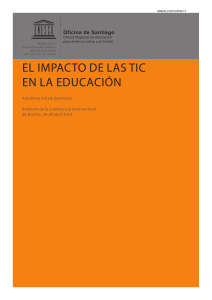 Impacto de las tics en la educacion