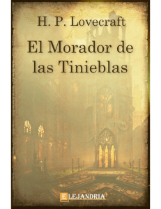 El morador de las tinieblas-H. P. Lovecraft