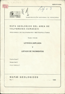 leyenda ampliada mapa geológico del área de valparaíso- curacav