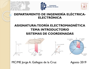 Sistemas de Coordenadas