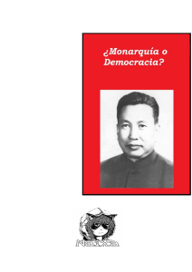 Monarquía o Democracia - Pol Pot