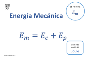 Formulas Energía