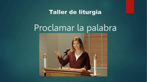 Formacion de liturgia. N.3