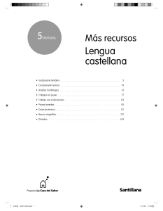 Recursos para Lengua 5 de primaria