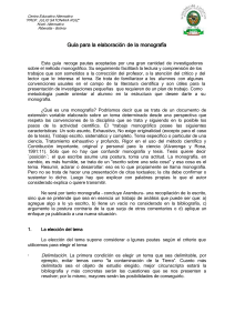 guia para la elaboración de monografia