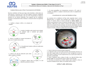 Manual de Operacion de Medidores para Agua