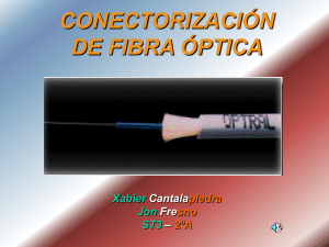 conectorizacion de fibra optica