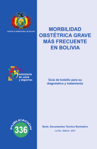 MORBILIDAD OBSTETRICA GRAVE obstetricia
