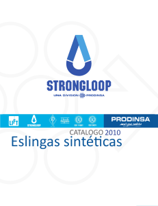 Stronglop - Eslingas Sintéticas