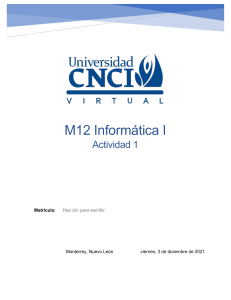 ACT1 INFORMATICA