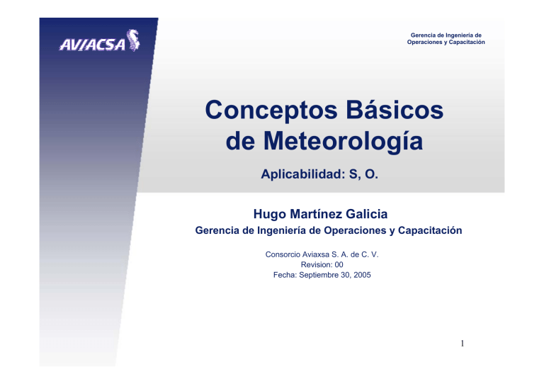 Conceptos Básicos De Meteorología B CD