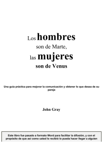 Gray, John - Los hombres son de Marte las mujeres de Venus