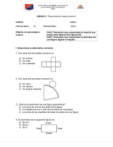 Evaluación de matemática agosto.