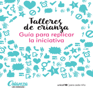 Talleres Crianza sin violencia