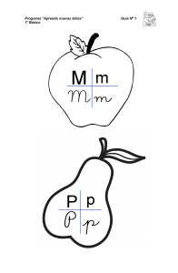 1-Letras M y P