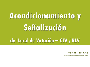 1 ACTIVIDADES DEL CLV