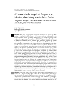 El inmortal de Jorge Luis Borges el yo infinitos a