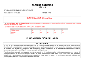 PLAN DE AREA CIENCIAS SOCIALES