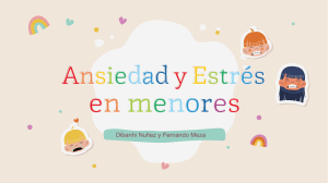 Estres y Ansiedad en menores