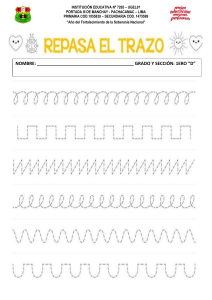 trazos PRIMER DÍA