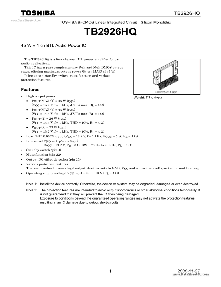 datasheet