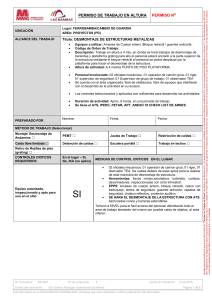 Permiso - TEA CASO DESMONTAJE DE ESTRUCTURA