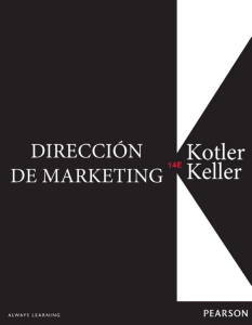 Dirección de Marketing Kotler and Keller
