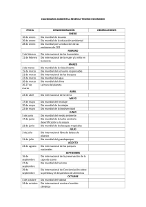 CALENDARIO AMBIENTAL