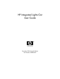 Integrated Lights-Out User Guide